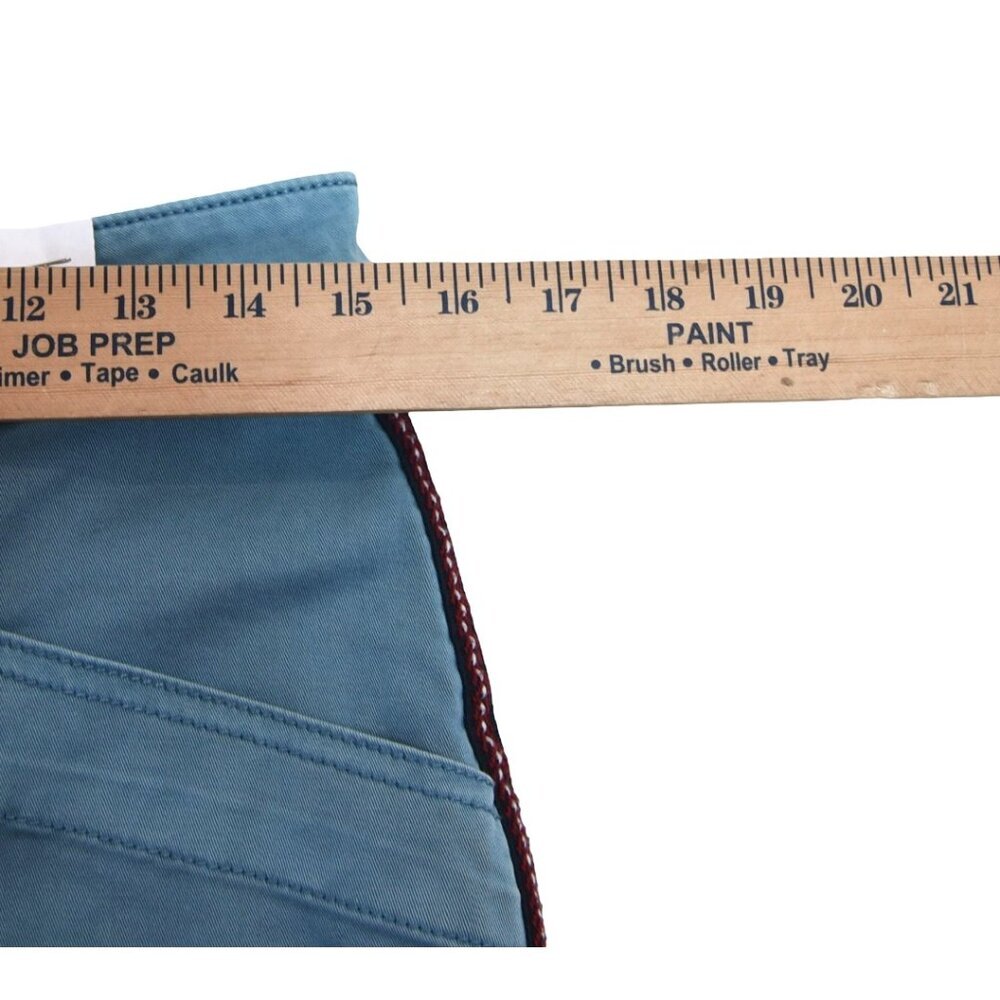 Pilcro and the Letterpress Blue Button Skirt Size 6 Cotton Twill - Picture 5 of 8